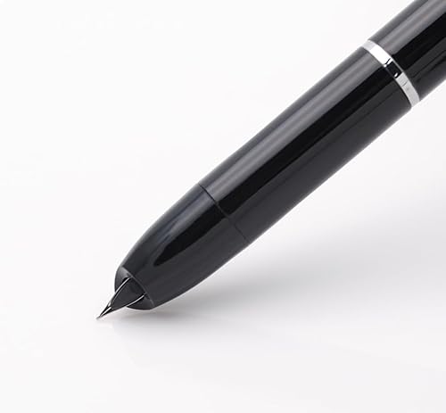 Vista 48 de OASO K016 - Juego de pluma estilográfica retráctil de 0.020 in con 4 cartuchos de tinta azul, escritura suave para estudiantes escolares