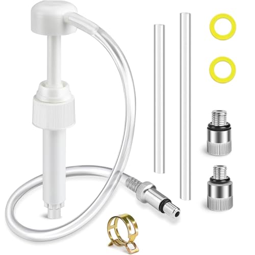 GlückMarine Boat Lower Unit Gear Lube Oil Pump for Standard Quart Bottles Compatible with Most Marine Outboard Motors and MerCruiser Sterndrives