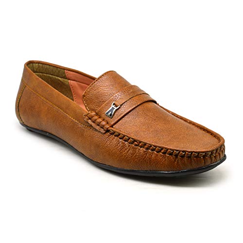 DA ONE LOAFERS FORMAL SHOES FOR MEN (TAN) DA 13