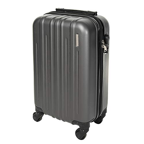 Mala de Bordo em ABS Com 4 Rodas 360 - Roncalli Cross (Grafite)