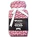 Produktbild iMedic Premium gestrickte Wärmflasche 2L  große Wärmflasche mit Bezug UK  Wärmflasche  Wärmflasche  größer als kleine Wärmflasche  rosa