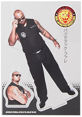新日本プロレスリング フィギュアシート キーホルダー バッドラック・ファレ 2nd model 1687060950