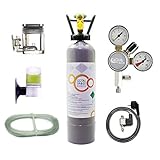 co2 anlage jbl Beinhaltet: 2kg CO2 Mehrwegflasche. CO2-Druckminderer mit Rückschlagventil, Magnetventil/ Nachtabschaltung, Acryl CO2-Diffusor mit Blasenzähler, CO2-Langzeittest, 2m CO2-Schlauch