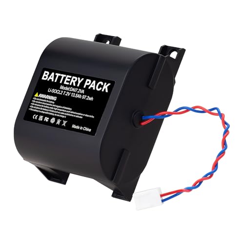 Convient pour Daitem Hager Logisty - 7,2 V 13,5 Ah Li - Socl2 Alarme de batterie bat02, compatible avec batli02