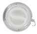 Leviton 9862-PCH Compact Fluorescent Lampholder, With Pull Chain Switch, Housing and Cover, 13W CFL Bulb, White