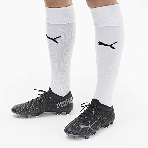 PUMA PUMA Unisex Ultra 1.1 FG/AG Football Shoe, Black Black Black, 7.5 US Men