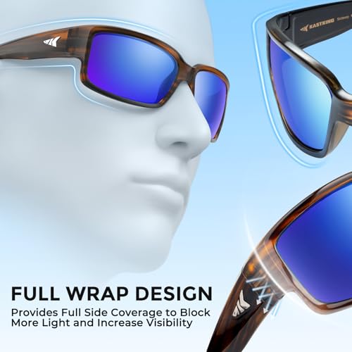 Image of KastKing Skidaway Polarized Sport Sunglasses for Men and Women,Ideal for Driving Fishing Cycling and Running,UV Protection