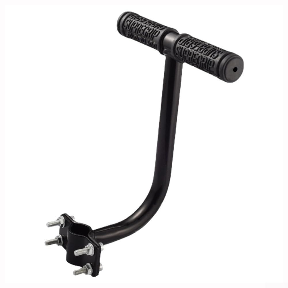 BlissfulAbode Bracciolo di sicurezza per seggiolino per bicicletta per bambini, maniglia posteriore per MTB (M)