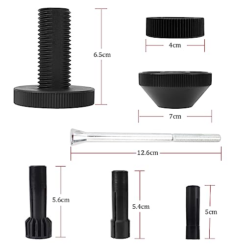 CGEAMDY Kupplungszentrierwerkzeug, Zentrierdorn Kupplung Werkzeug, Kupplungs-Korrektur-Werkzeug, Auto-Kupplungsloch-Korrektor, Fahrzeugkorrektur Zentrierwerkzeuge