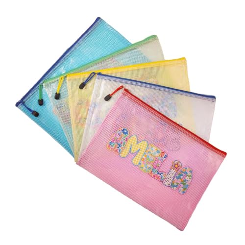 CALLIE Personalized Artistic Name Waterproof Beach Bag for Women Multicolor Custom Makeup Toiletry Zipper Pouch Pool Beach Vacation Essential Birthday Summer Party Travel Gift for Family Friend
