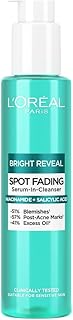 L’Oréal Paris Bright Reveal Spot Serum-In-Cleanser for Face, Niacinamide and Salicylic Acid, Visibly Fades Blemishes and Post-Acne Marks, Eliminates Excess Oil, 150ml