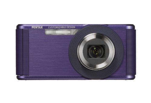 PENTAX デジタルカメラ Optio LS465 アメジストパープル 1600万画素 28mm 5倍 超小型軽量 OPTIOLS465PU 14090