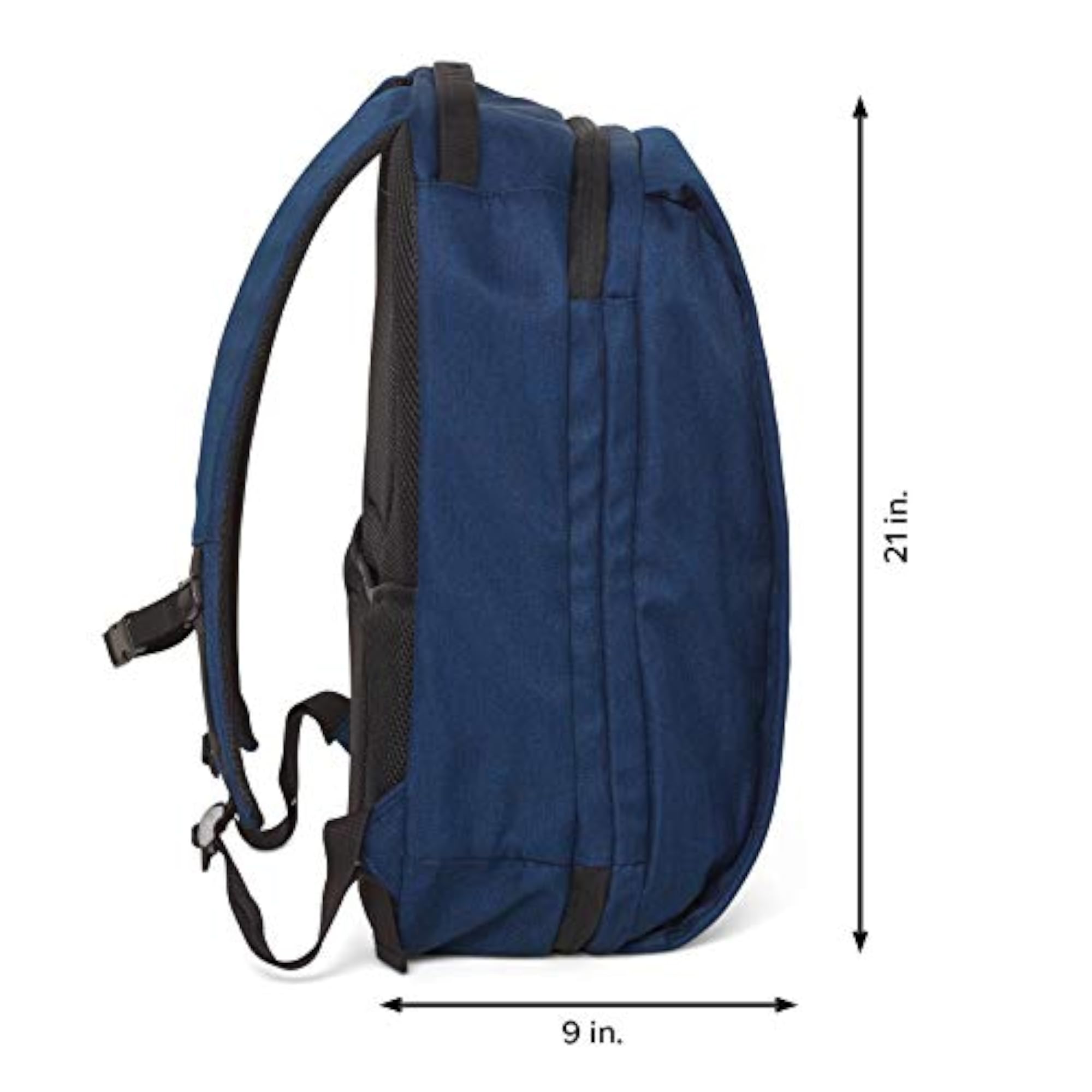 PU Leather Double Layers Zippers School Bag