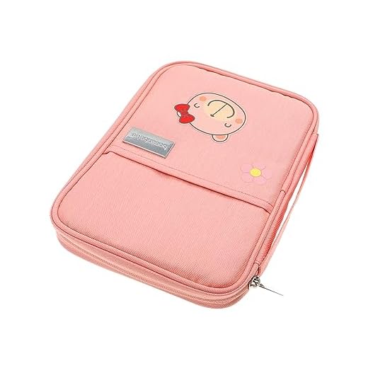 PACKOVE Saco De Armazenamento De Teste De Gravidez Carteira De Identidade Titular De Armazenamento De Passaporte Porta Cartões Porta Passaporte Tecido Oxford 600d Documentos Viagem Bolsa