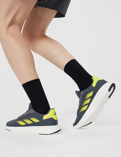 Image of adidas Air-Fleetfly Men's Running Shoes - Granit /BYELLO | Lightweight & Cushioned Sports Shoes for Daily Runs & Training