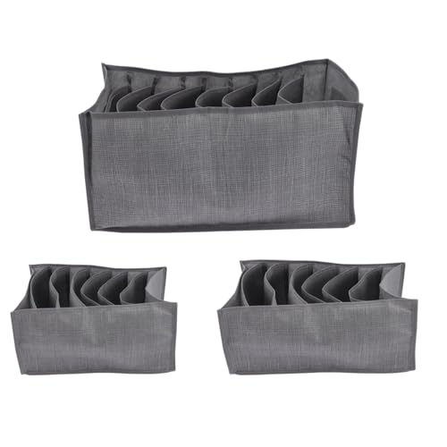 FUNNETOYU 3Piezas Organizador Jeans Caja de Almacenamiento Ropa Armarios y Dormitorios Funcional y Práctico Gran Capacidad Compacto y Portátil