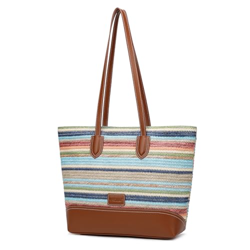 HKCLUF Tote Bag para Mujer, Bolso Tote Vegano miniatura 1