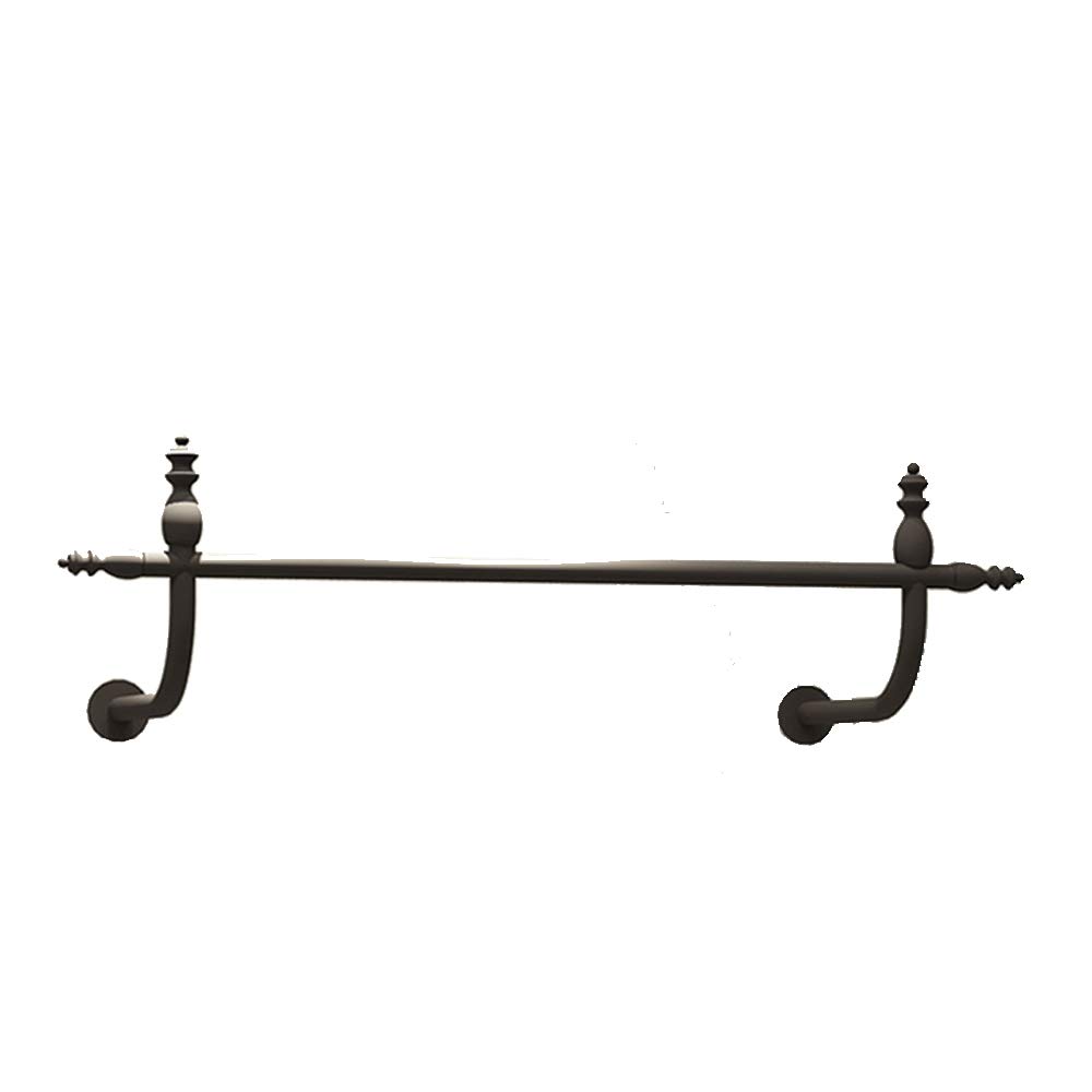 JKJZSALJ Wall-Mounted Clothes Rack Pipe Clothes Rack, Heavy Duty Detachable Wall Mounted Black Iron Garment Bar, Multi-Purpose Hanging Rod For Closet Storage, 80/100/120Cm Length,Black,C,100cm