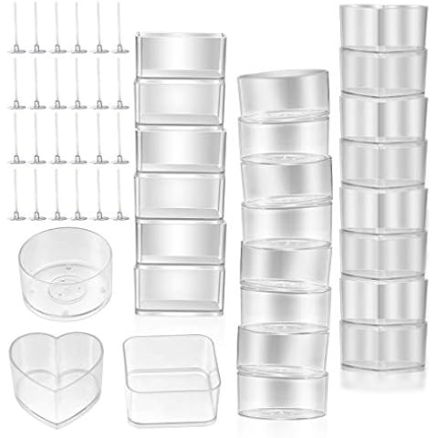 30 Pcs Candle Making Kit with Wicks Cover