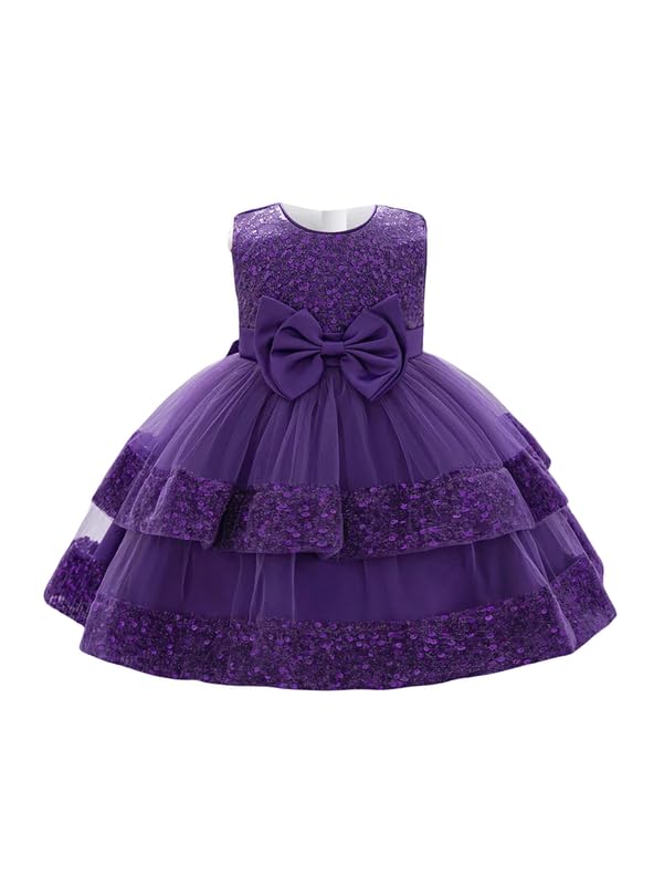 SARAHA DESIGNER Javan Toddler & Infant Sequin Dress | Tiered Ruffle Skirt Frock | 0-3Y - Review, Price and Buying Guide