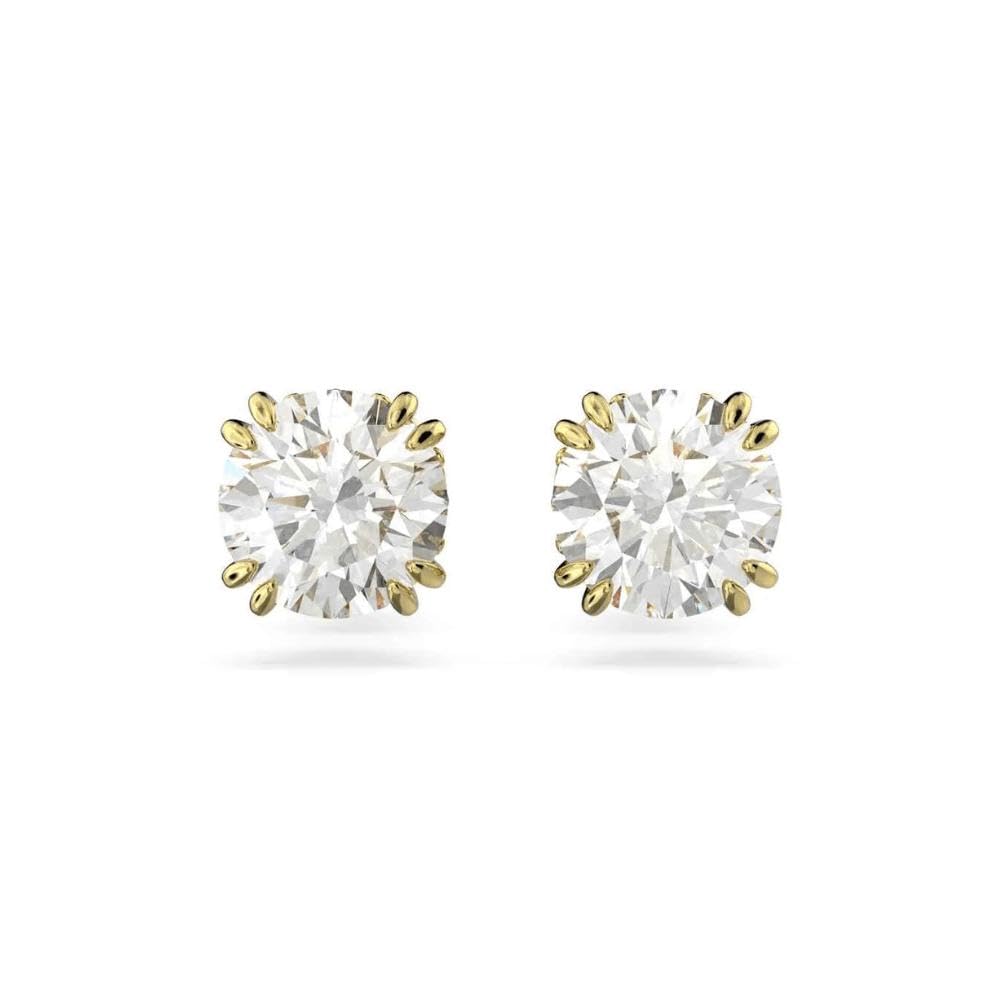 Swarovski Stilla boucles d'oreilles, cristaux blancs taille brillant