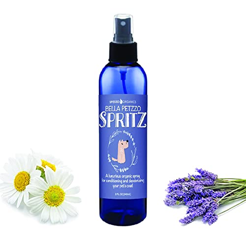 BELLA PETZZO Organic dog deodorizing spray Gently Deodorizes Fur