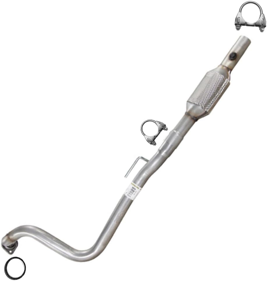 Exhaust Catalytic & Front Pipe Exhaust Kit Compatible for 1996-1999 Jeep Cherokee 4.0L | EPA-Approved | Stainless Steel | Northeastern Exhaust | Free Clamp and Gasket included | Direct-Fit