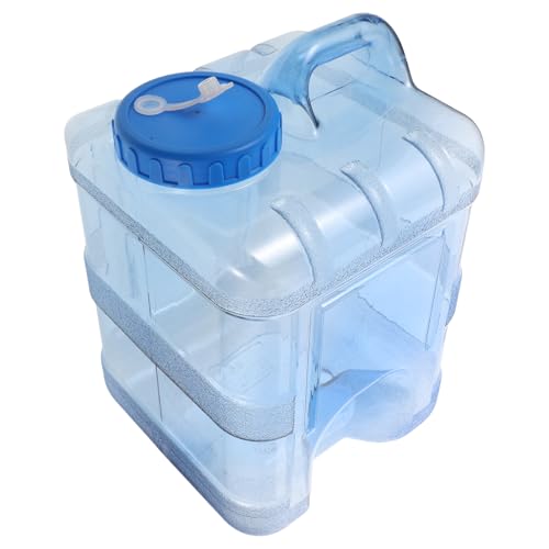 Bidon d'eau portable 15 L Healvian résistant aux fuites pour coffre de voiture