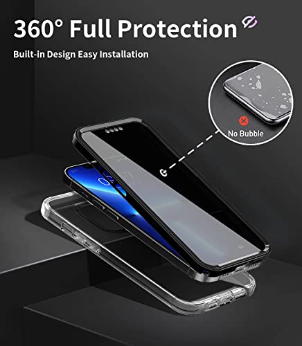 Privacy Case For Iphone 11 Pro Max,[100% Screen Sensitivity][With Anti Peep Screen Protector][Full Body Protection] Compatible With Magsafe Double Sided Magnetic Case For Iphone 11 Pro Max #TOP4