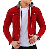 chaqueta adidas vintage mujer Materiales de primera calidad: Confeccionada con telas de alta calidad, esta chaqueta vaquera de manga larga con capucha combina durabilidad y comodidad. La capucha y las mangas están confeccionadas con una suave mezcla de algodón y poliéster, que ofrece calidez y flexibilidad, mientras que el cuerpo de la tela vaquera conserva su estructura y resistencia.