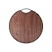 LILINSS Tabla Cortar Tabla de Cortar Redonda de Madera Maciza Tabla de Cortar de Madera Entera Tabla de Cortar Engrosada Tabla de Cortar 36 * 3cm Tabla Cocina