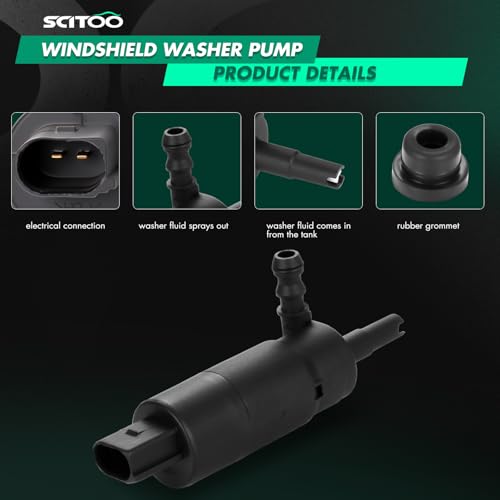 Image of SCITOO Windshield Washer Pump Assembly Fit For Audi For Q5