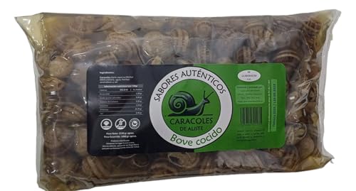 Pack 2 bolsas caracoles cocidos. 2kg de caracoles escurridos