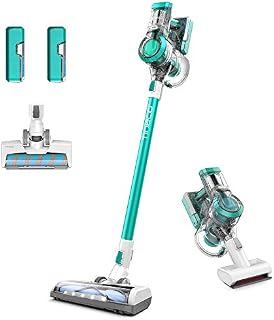 Tineco Cordless Vacuum Cleaner, A11 Master Ultra Powerful Suction, Stick Vacuum Cleaner with 2 LED Professional Brushes for Pet Hair Carpet Deep Clean-Twin Battery