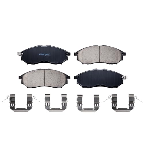 Image of Detroit Axle - Front Brake Pads for Nissan Murano Pathfinder 350Z