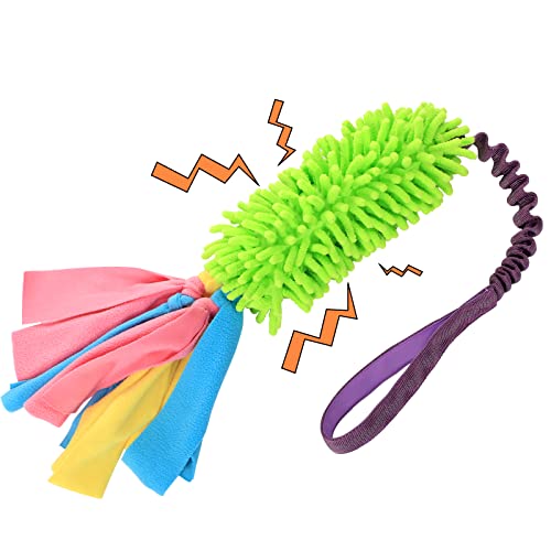 Giocattolo per Rimorchiatore Interattivo per Cani, Corda Elastica per Tiro Alla Fune, Ideale per Giochi Cane di Addestramento e Divertimento, Adatto a Cuccioli e Cani di Piccola, Media e Grande Taglia