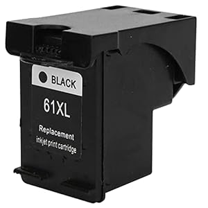Inktcartridge, printeraccessoires Slijtvast Hoge hardheid voor HP61xl 1050 voor scholen(zwart)