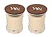 WoodWick Vintage Hobnail Candle Vanilla Bean Pack of 2