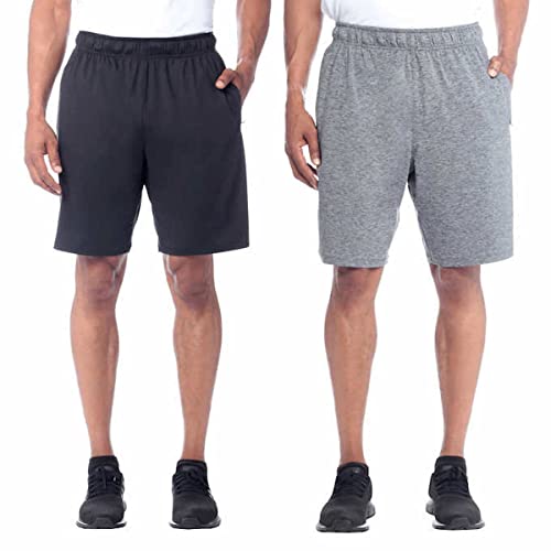 Glacier Performance Men's 2Pack 4Way Stretch Performance Shorts (as1
