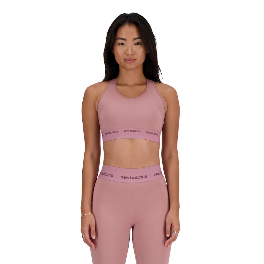 New Balance Womens NB Sleek Medium Support Sports Bra