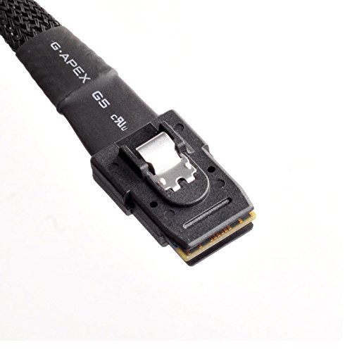 Silverstone SST-CPS02 Mini SAS SFF8087 câble interne protégé 0.5M - 6