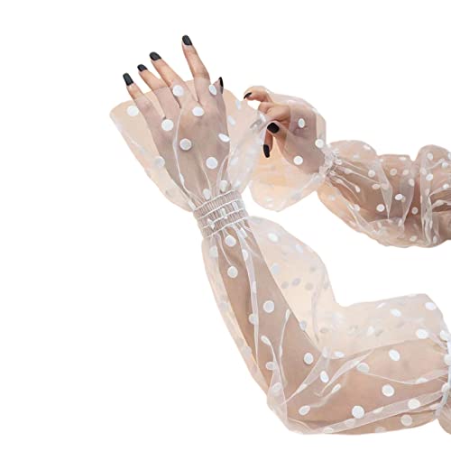 Wedding Elastic Sleeves With Heart/Pattern Removable Bridal Arm Sleeves Elegant Wedding Accessories