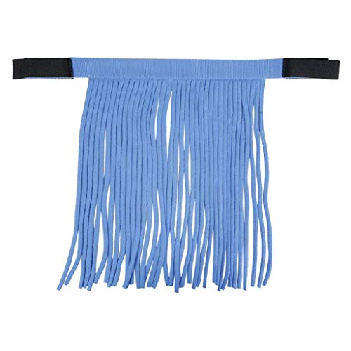 HKM 4057052397288 fly protection headband, anti-fly-6400, baby blue/warmblood