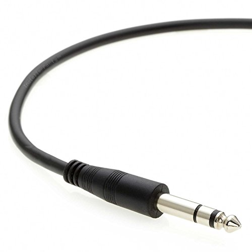 Cable de audio estéreo extensión 50 pies 1/4" macho a hembra miniatura 2