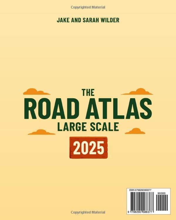The Road Atlas Large Scale: Explore America’s Best RV Routes, Scenic Stops & Campgrounds with Turn-by-Turn Directions, Smart Detours & Easy-to-Read Big Maps - Image 2