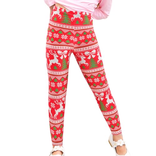 Kid Girls Unicorn Rainbow Mermaid Leggings