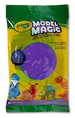 Crayola Model Magic Kit, Multicoloured, 22.86 x 13.97 x 2.03 cm, Purple