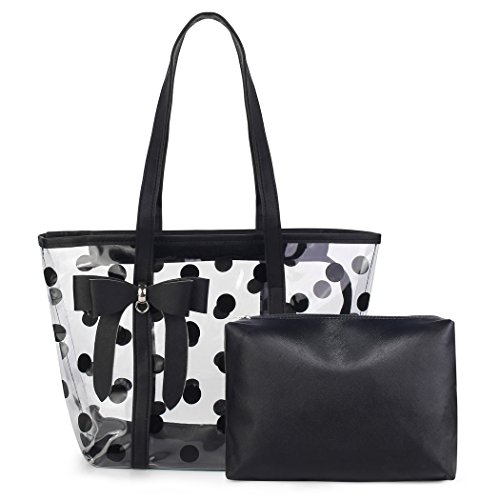 Women's Clear Tote Bags Multi-Use Shoulder bag Handbag Beach bag Shopping Bag 5
