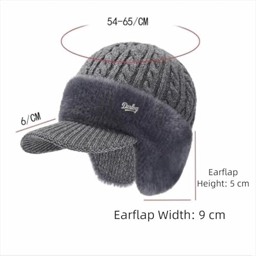 Bonnet de baseball Torocky Coldshield Trapper avec cache-oreilles et bord isolant - 7