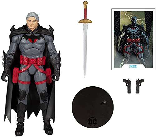 McFarlane Toys DC Multiverse Thomas Wayne Flashpoint Batman 7" Action Figure by McFarlane Toys - Used condition - Image 2